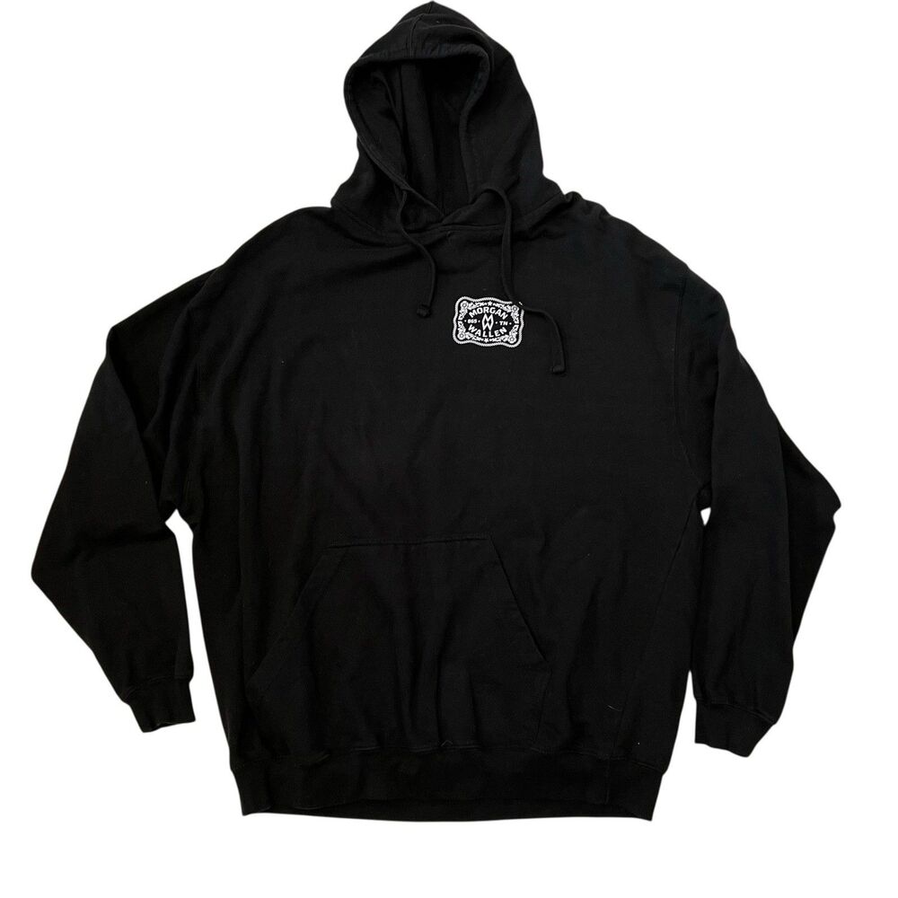 Morgan Wallen Dangerous Tour Black Hoodie Sweatshirt XXL Country Music
